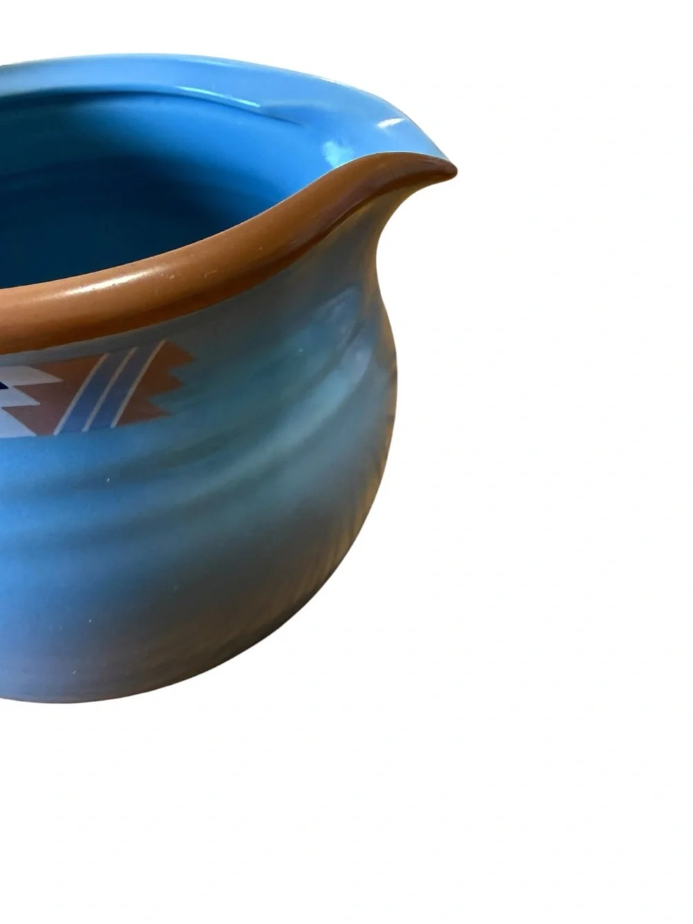 Noritake Stoneware Japan Blue Adobe 8678 Gravy Boat